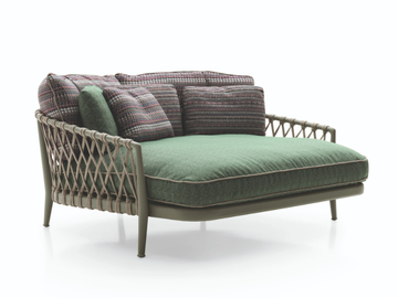 ERICA '19 - Fabric garden sofa by B&B Italia Outdoor - view 2